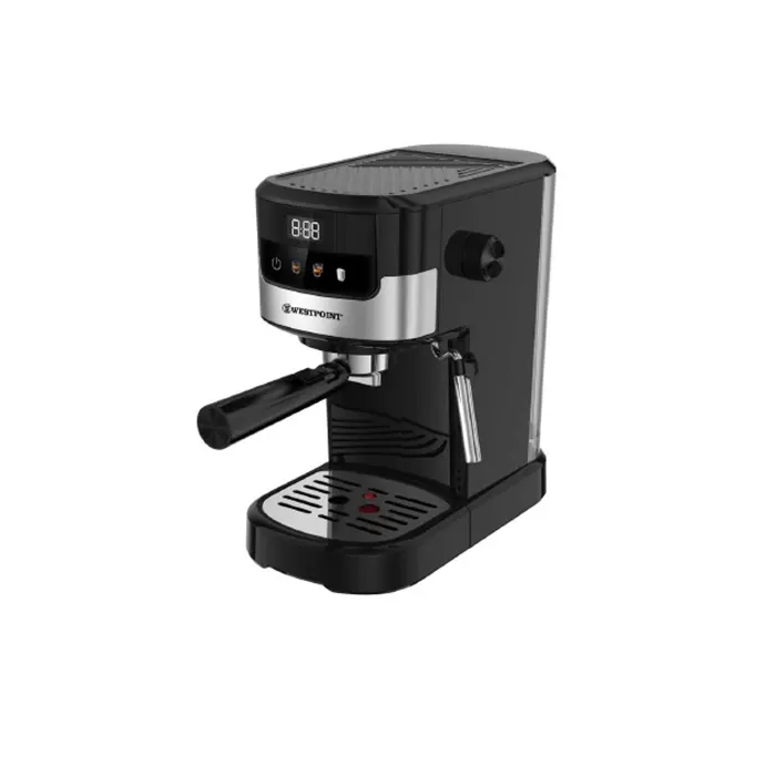 CAFETIERE EXPRESSO AVEC MOUSSEUR A LAIT 1,5L 1100W WESTPOINT – Image 2
